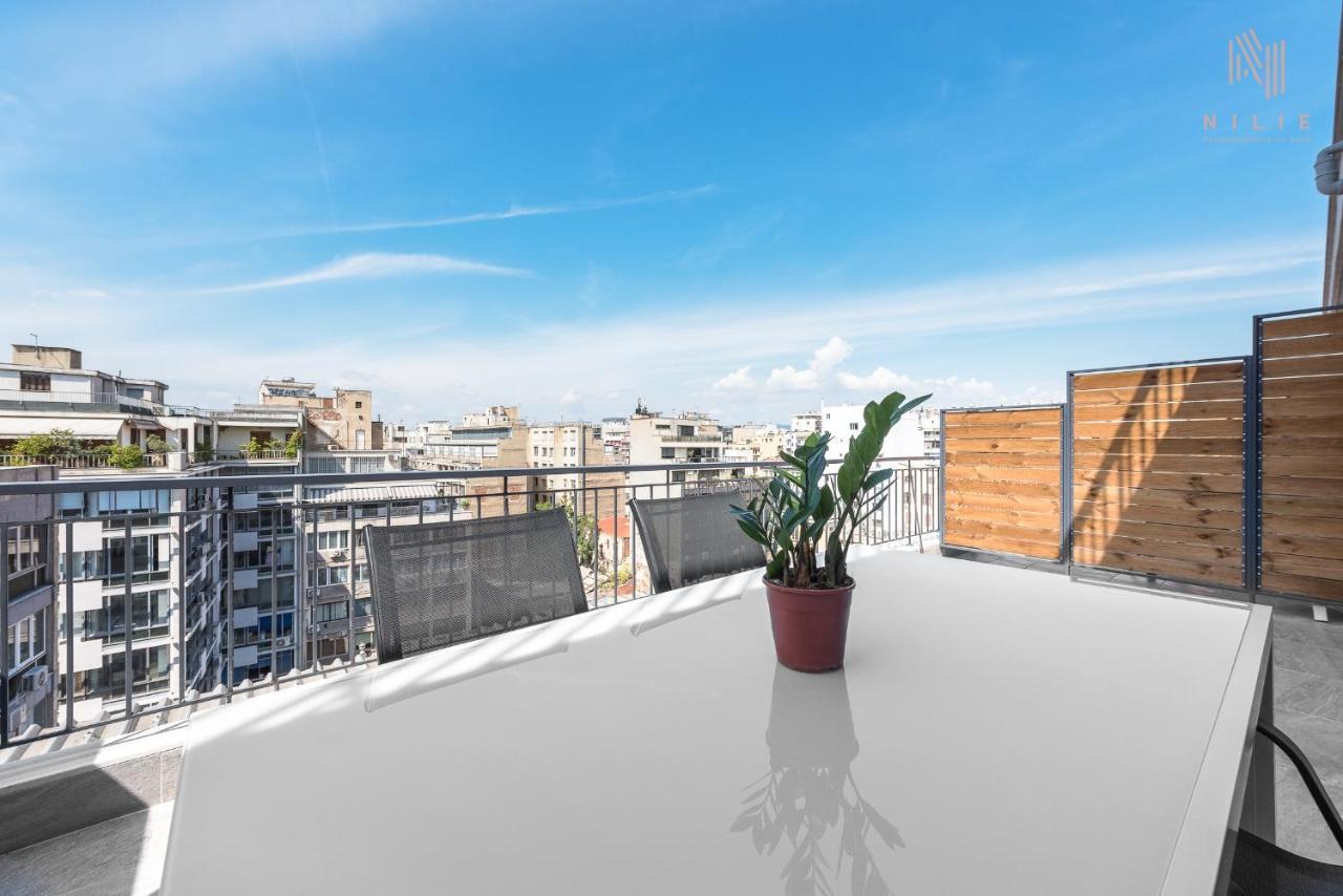 The Skysphere, Nilie Hospitality Mgmt Apartman Szaloniki Kültér fotó