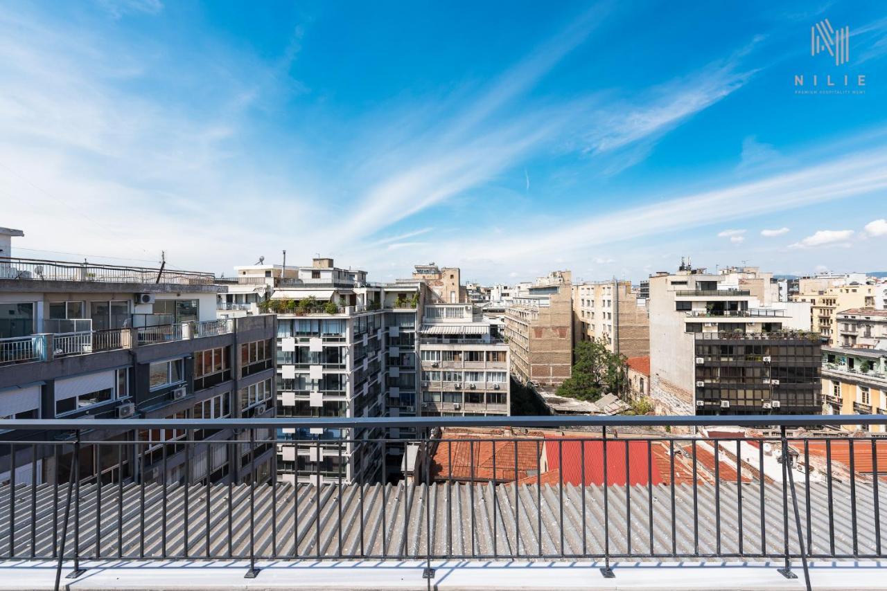 The Skysphere, Nilie Hospitality Mgmt Apartman Szaloniki Kültér fotó