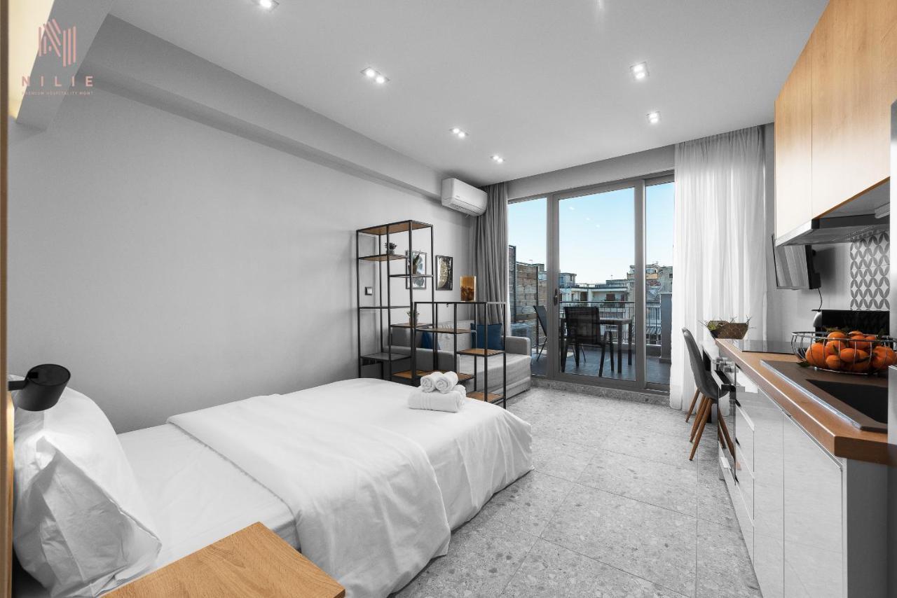 The Skysphere, Nilie Hospitality Mgmt Apartman Szaloniki Kültér fotó